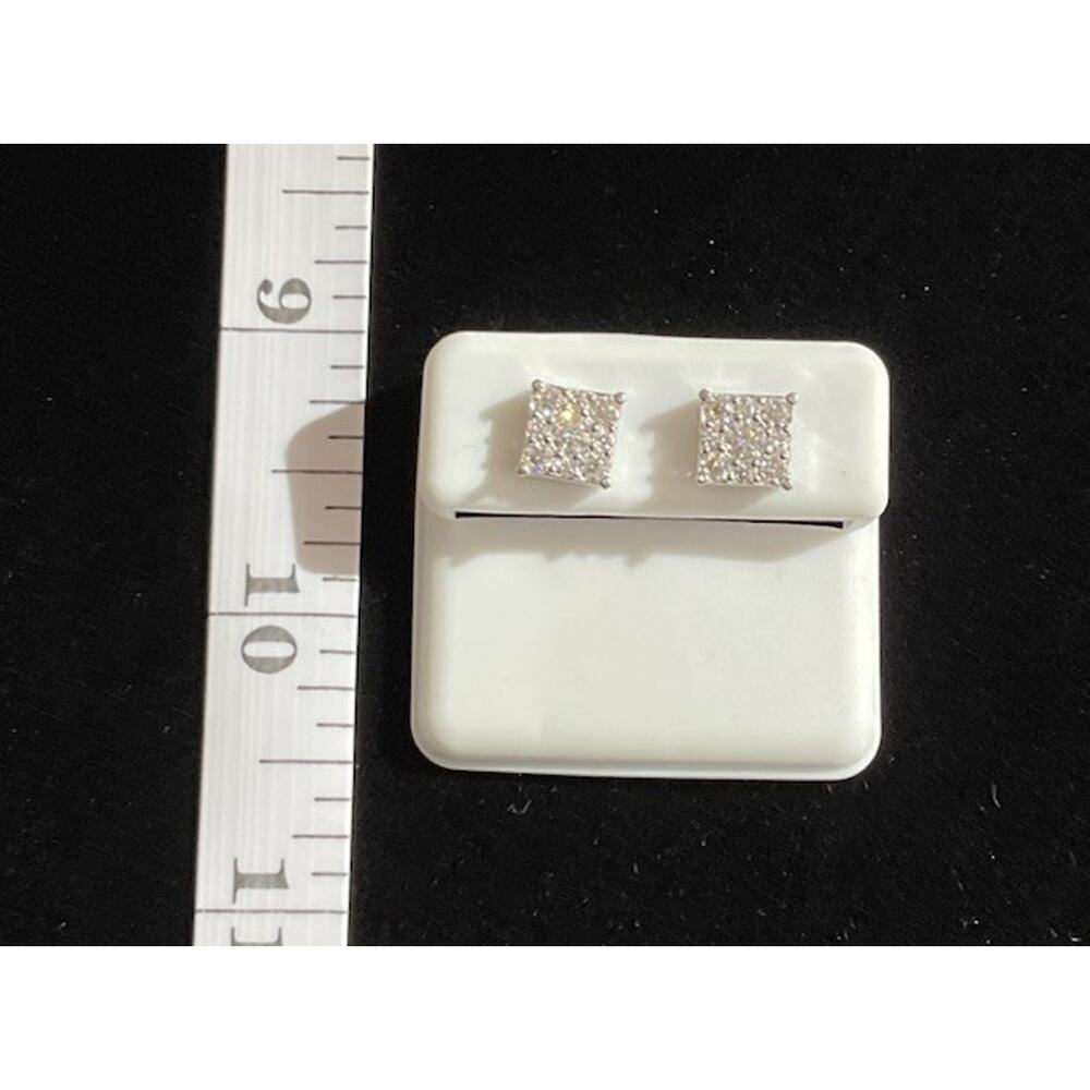 Moissanite Earring | 100% Passes Tester | Iced Out | New